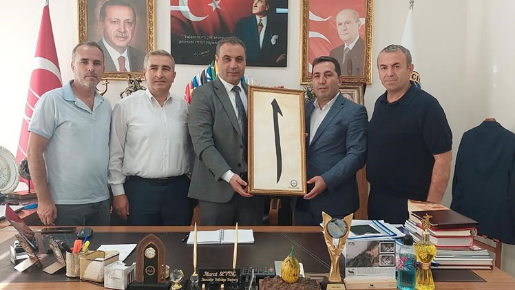 Vadi Federasyonu Akıncılar Belediye Başkanlığı ziyareti